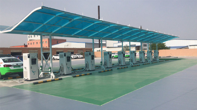 τελευταία εταιρεία περί 120KW σταθμός ΣΥΝΕΧΟΥΣ χρέωσης σε Yecheng, Xinjiang